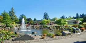 Fountain of Remembrance at Finley Sunset Hills Mortuary