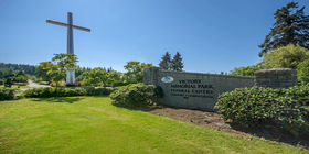 Signage at Victory Memorial Park