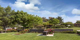 Estate area at Glen Abbey Memorial Park.