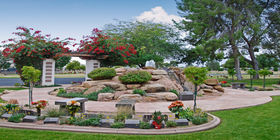 Cremation garden at Green Acres Mortuary & Cemetery