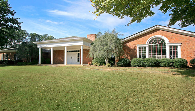 Front exterior building at H.M. Patterson & Son-Canton Hill Chapel