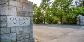 Signage at Ocean View Burial Park