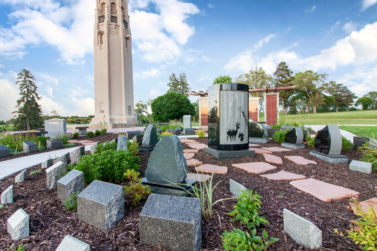 Cremation garden at Westlawn-Hillcrest Memorial Park
