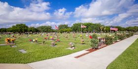 Cemetery grounds at Buena Vista Burial Park