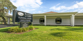Signage at Blount & Curry @ Garden Of Memories Funeral Home and Cemetery