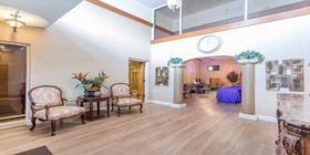 Lobby at IJ Morris at Star of David of the Palm Beaches