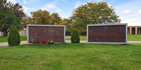 Cremation garden at Mount Olive Cemetery