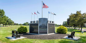 Veterans Memorial at Limerick Garden of Memories