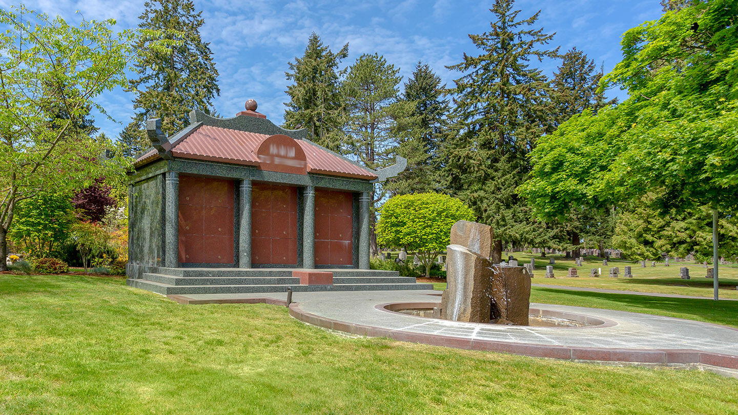Mausoleum at Evergreen Washelli Funeral Home & Cemetery