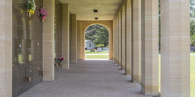 Mausoleum at Mount Olive Cemetery