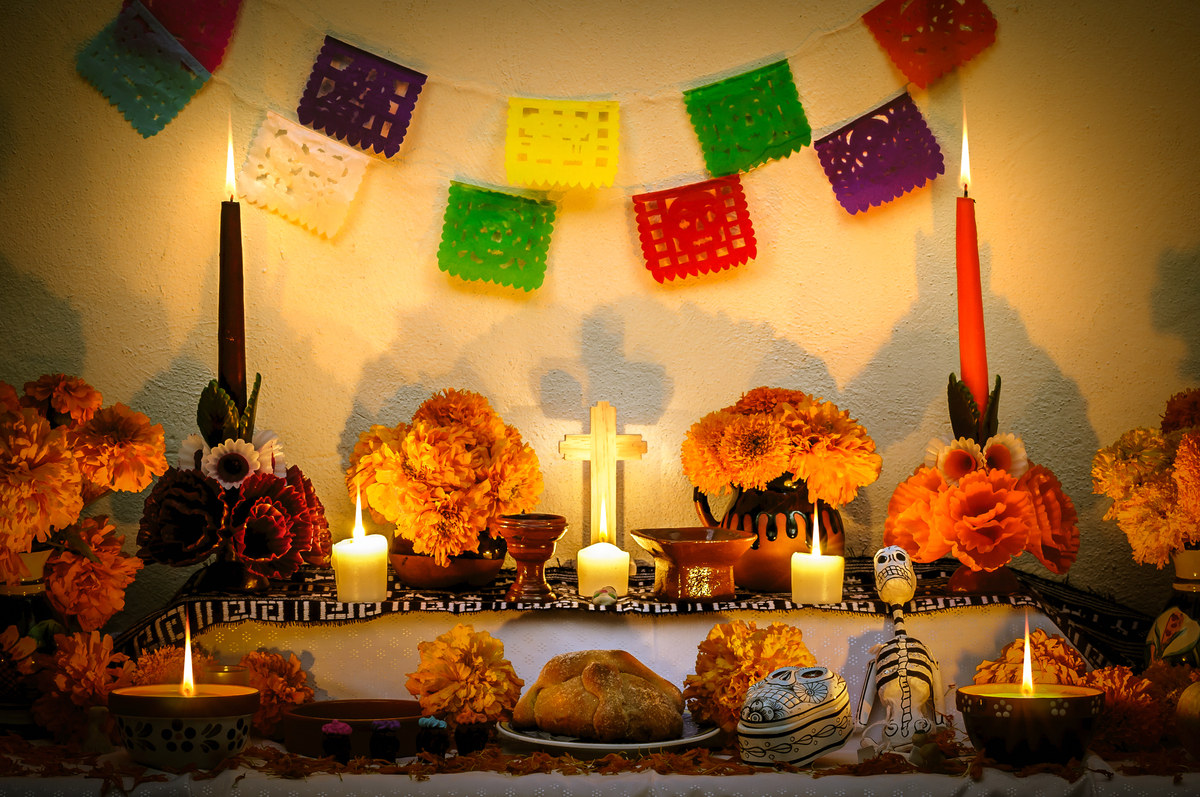 day of the dead altar