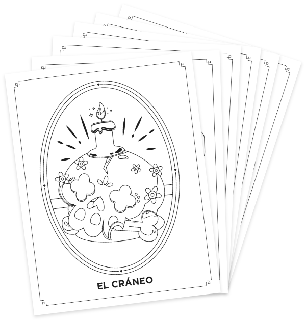day of the dead coloring pages