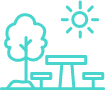 outdoor gathering icon
