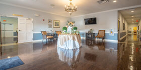 Lobby at Life Event Center at Florida Memorial & Florida Memorial Gardens