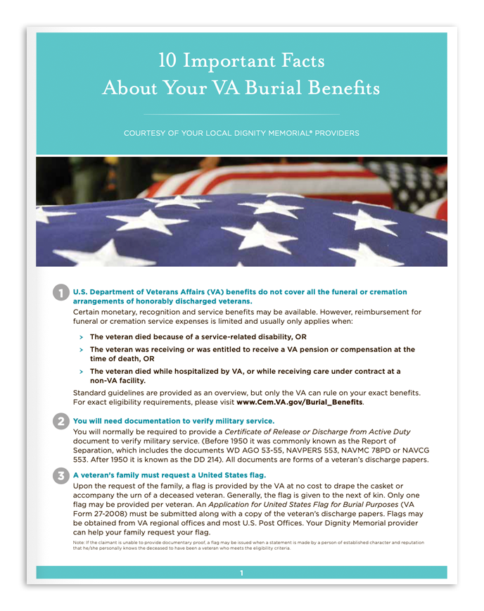 10 important facts about your va benefits cover
