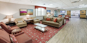 Lobby at Palm Northwest Mortuary & Cemetery