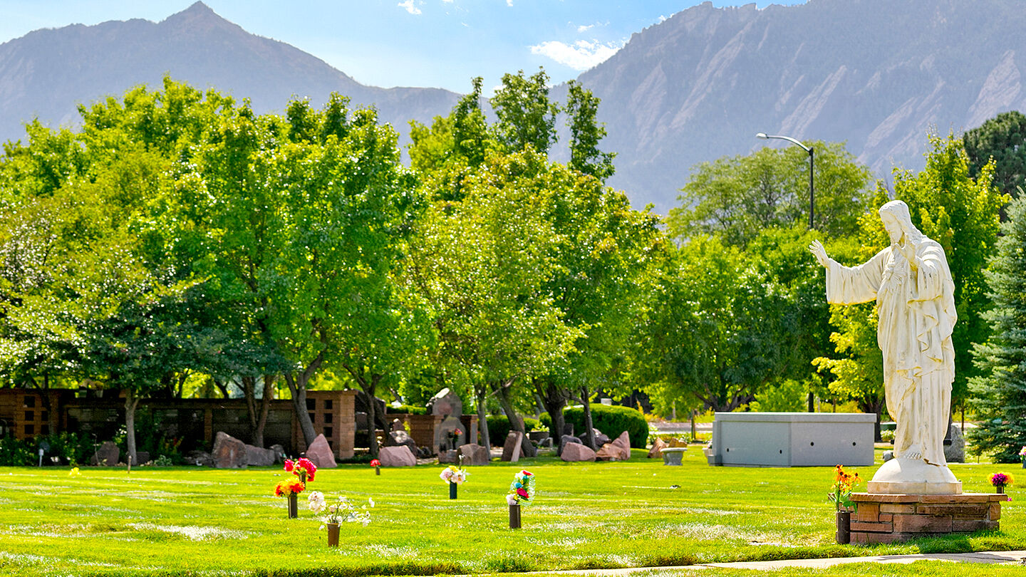 Unique features at Mountain View Memorial Park