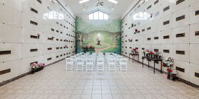 Mausoleum at Robert Toale and Sons Funeral Home at Palms Memorial Park