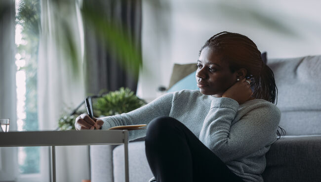 Women reminiscent of memories