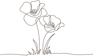 Thank you for the flowers- desktop (icon) for thank you page