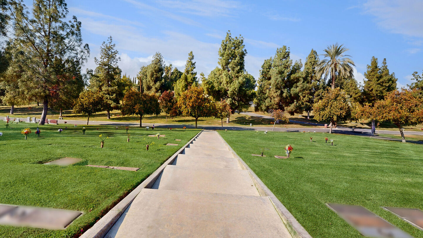 Terrenos del cementerio en Funeraria Del Angel Hillcrest & Hillcrest Memorial Park