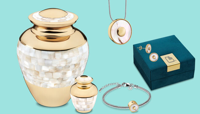 Cremation jewelry