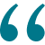 teal quotation mark