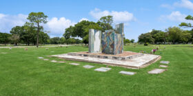 Unique feature at Calvary Hill Funeral Home & Cemetery